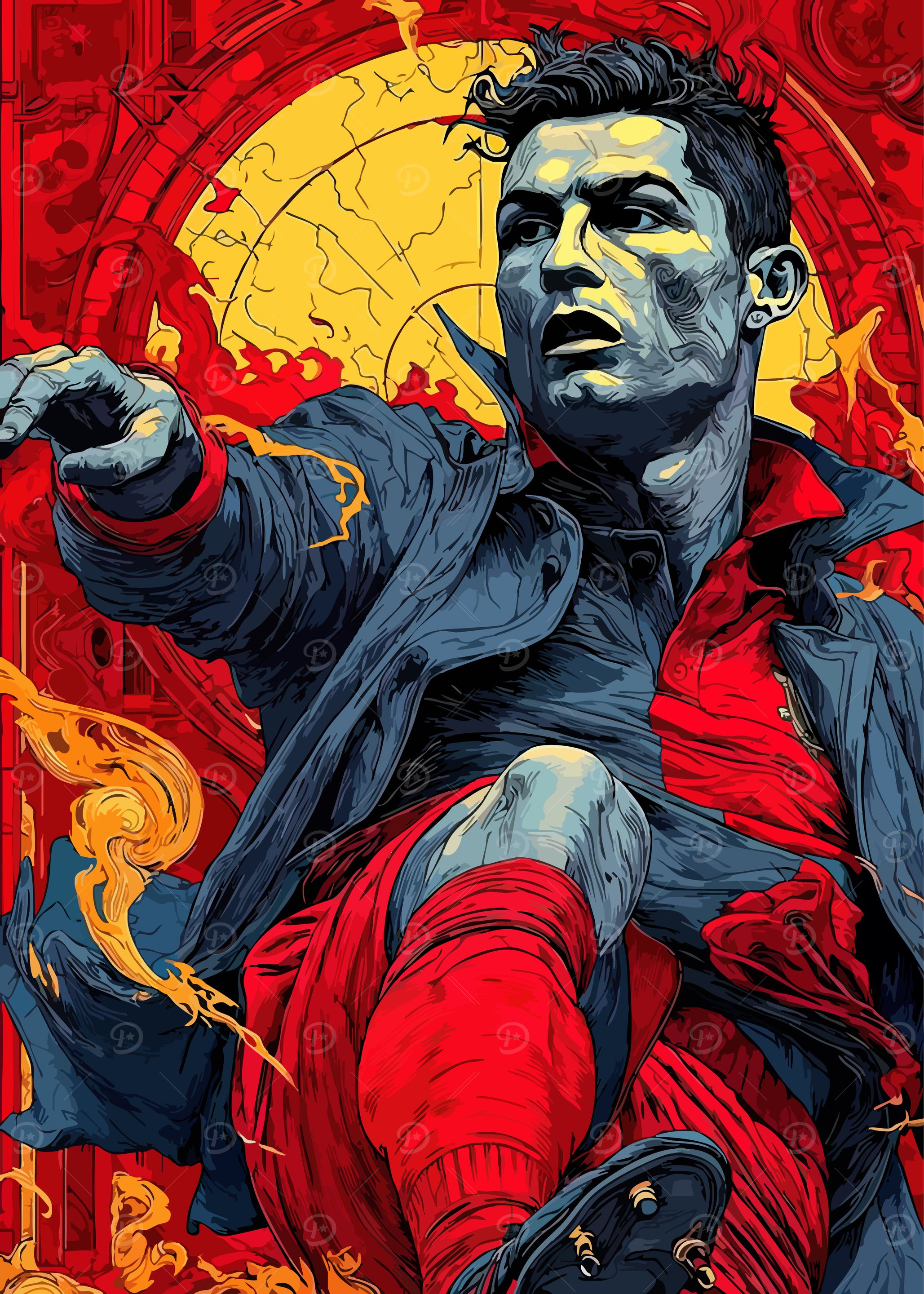 Cristiano Ronaldo Illustration
