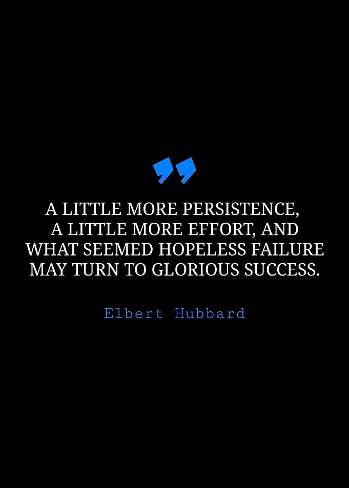 Inspirational Quote by Elbert Hubbard