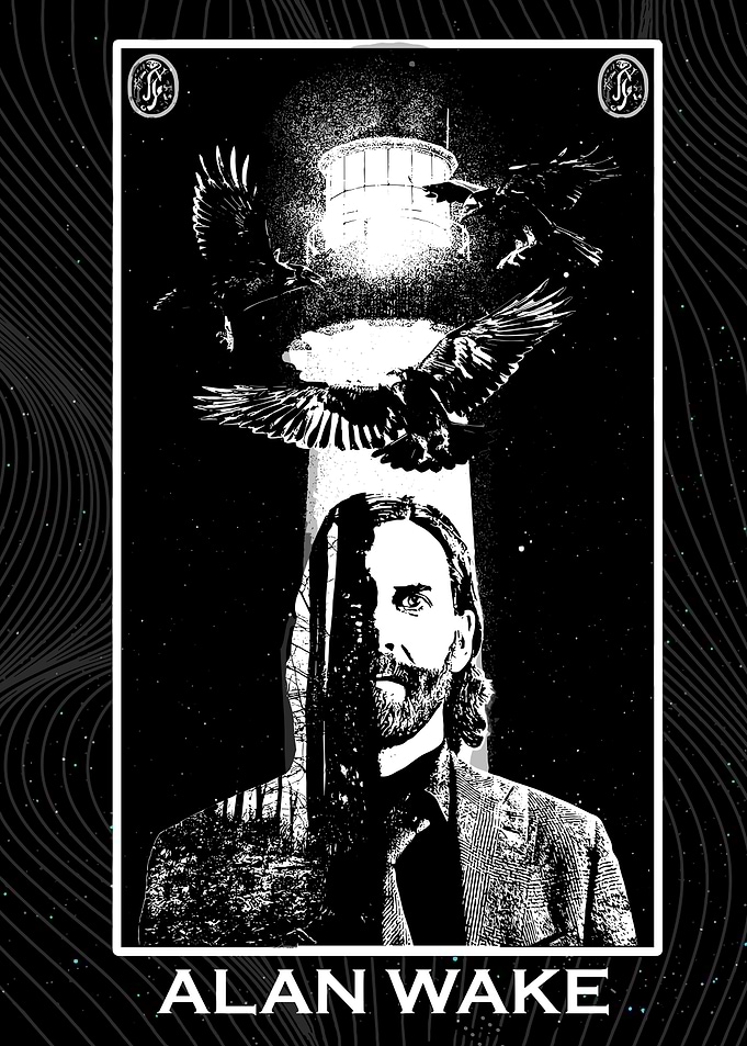 Alan Wake poster art