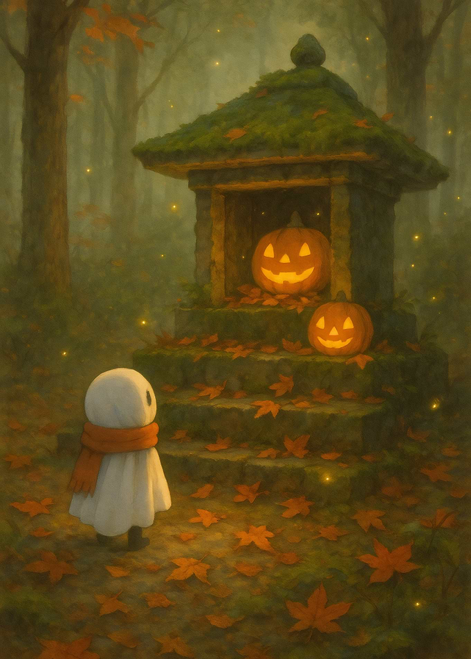Halloween Ghost Pumpkins