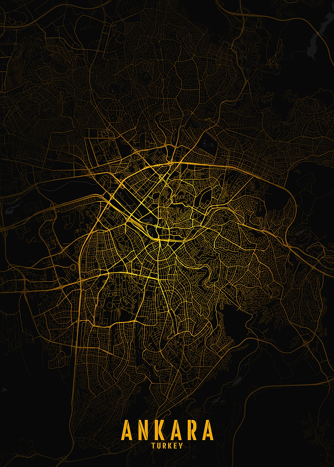 Ankara Golden City Map
