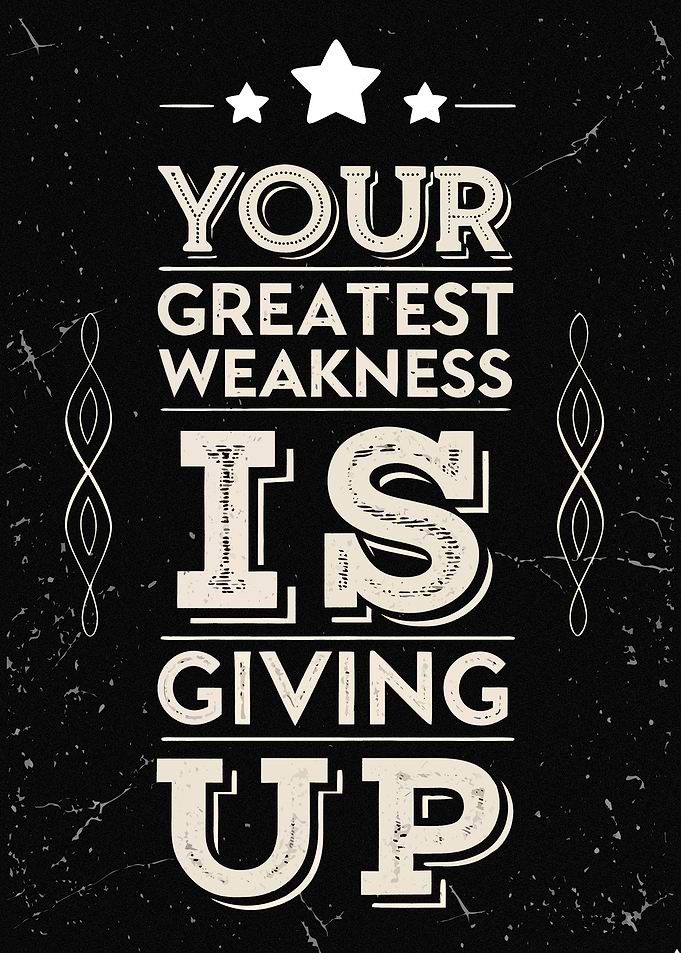 Never Give Up