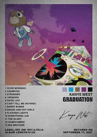 Kanye West Graduation Album Cover Art