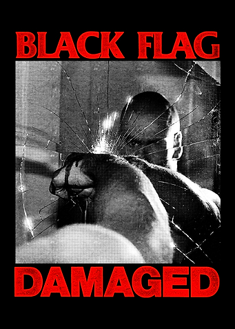 Black Flag Damaged Album Cover Art