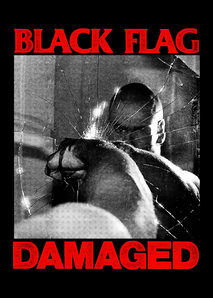 Black Flag Damaged Album Cover Art