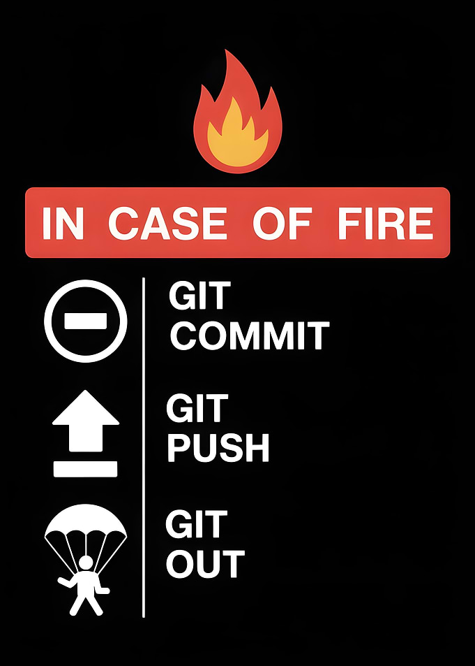 In Case of Fire: Git Commands