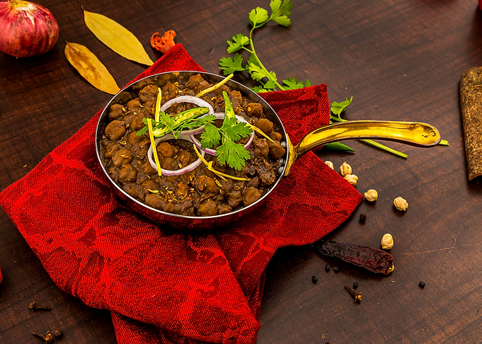 Chana Masala Dish Presentation