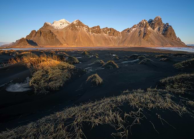 Vestrahorn Mountain, Iceland Landscape