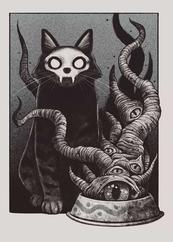 Horror in the kitchen at 3AM