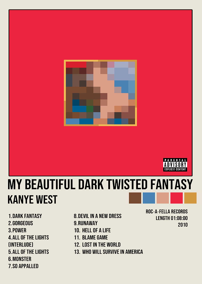 My Beautiful Dark Twisted Fantasy Album