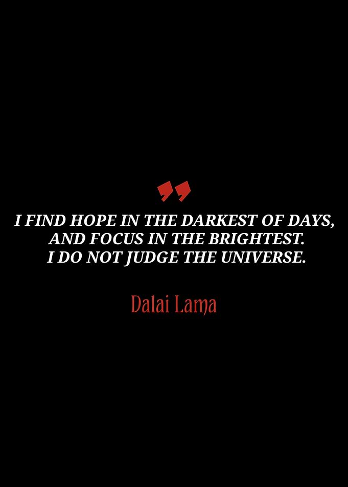 Dalai Lama Quote on Hope