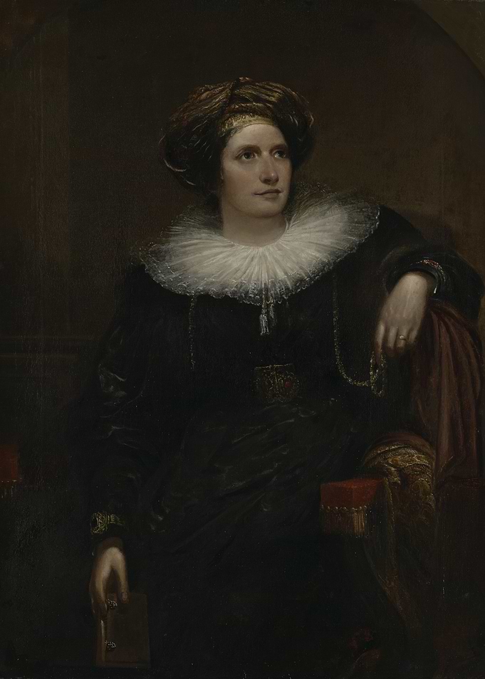 Portrait of a Woman in Dark Clothing