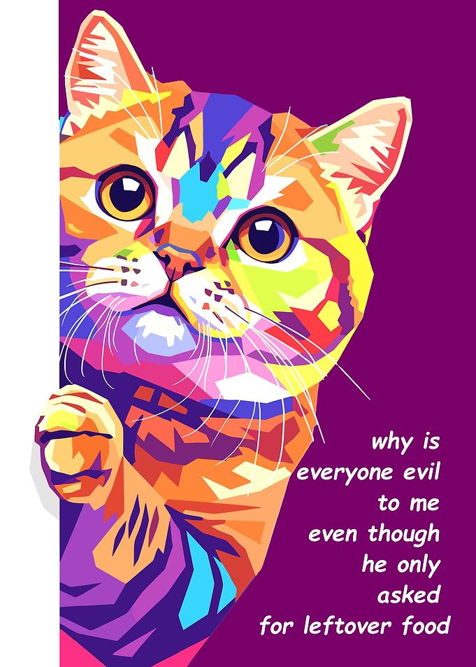 Cat Art wpap