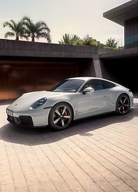 Sleek Porsche 911 in Modern Setting