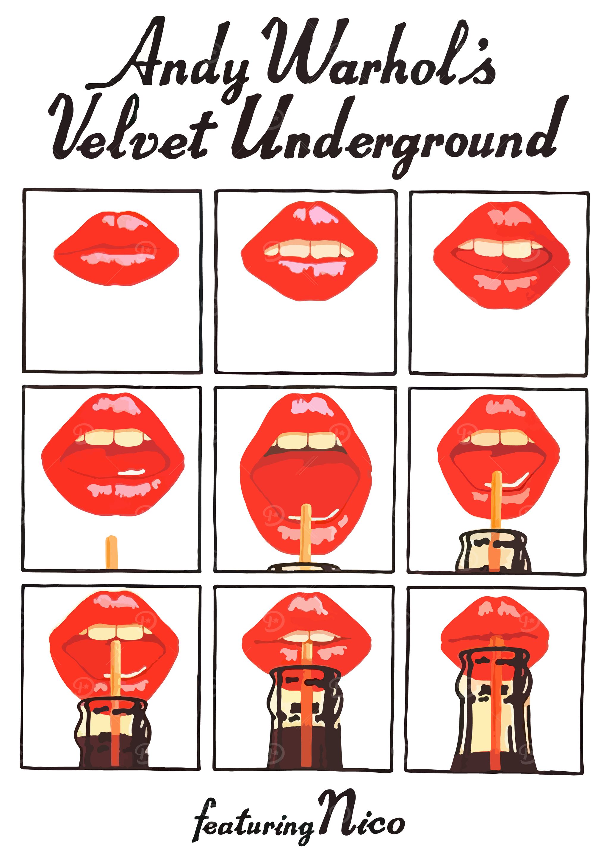 Andy Warhol's Velvet Underground Art