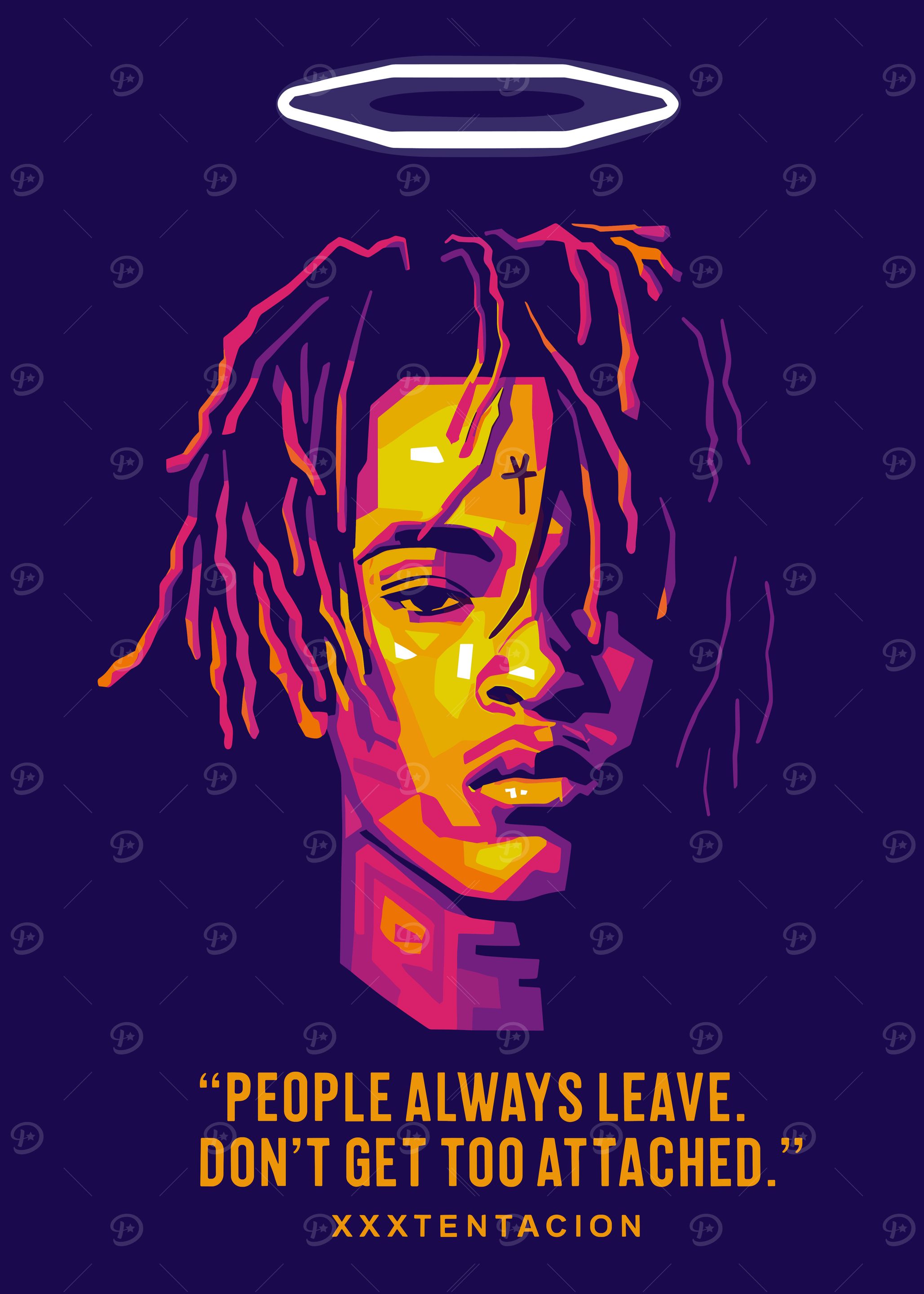 XXXTentacion Pop Art Portrait