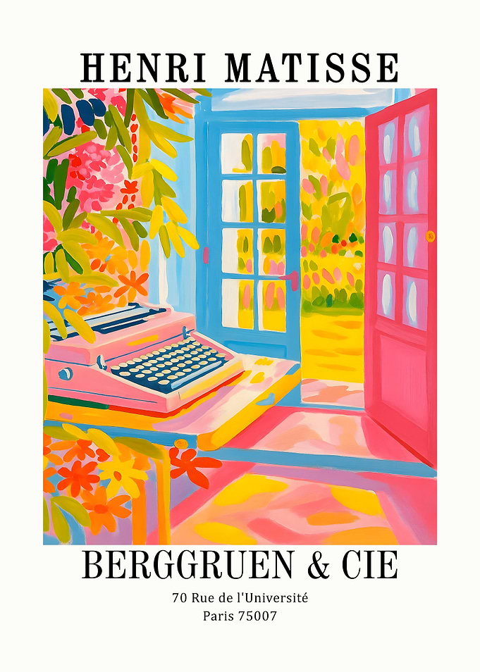 Henri Matisse Exhibition Poster