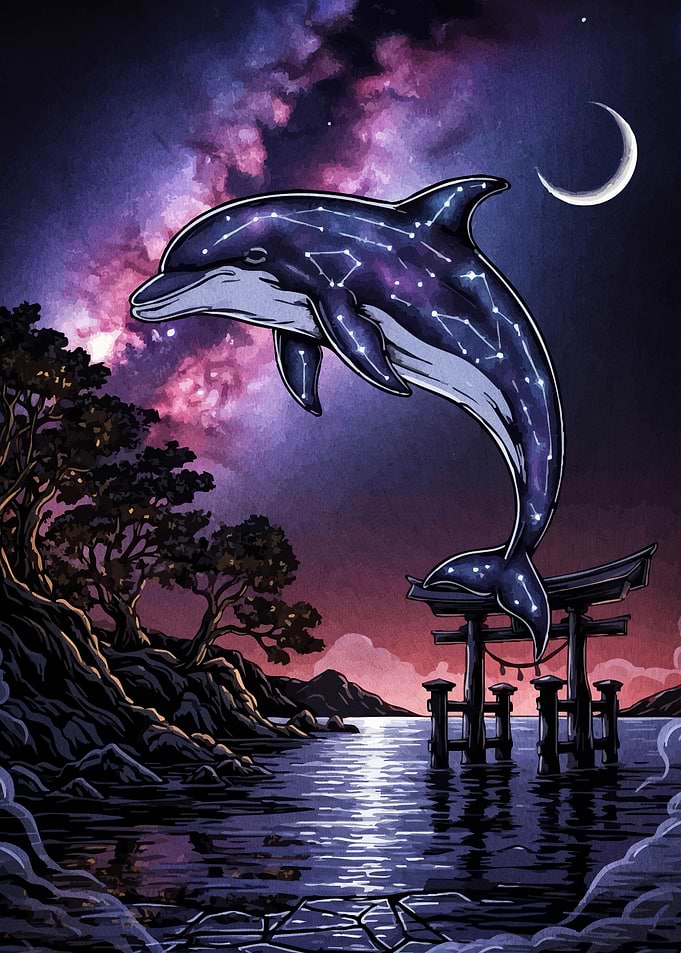 Constellation Dolphin Leaping Gate