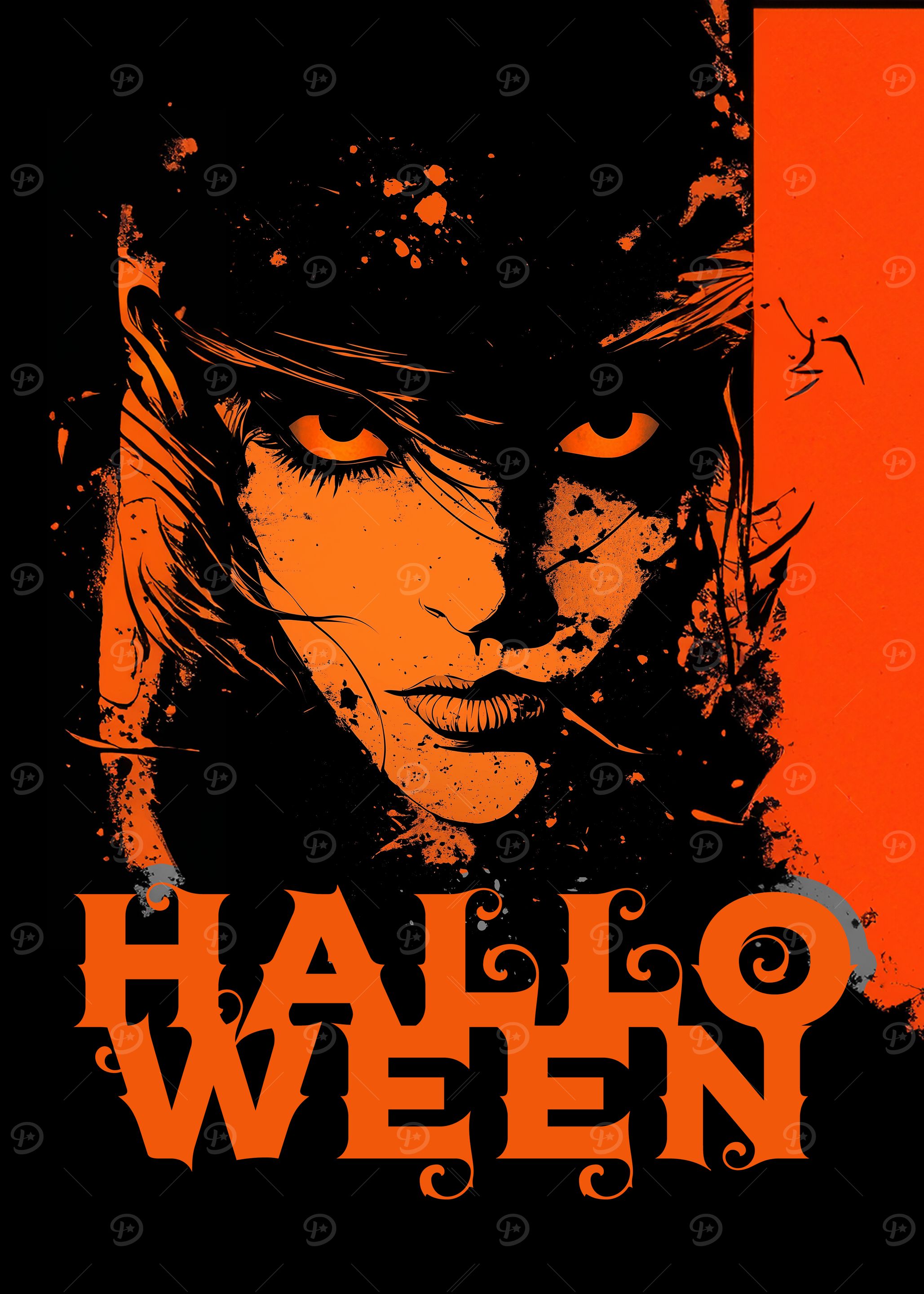 Halloween Pop Art
