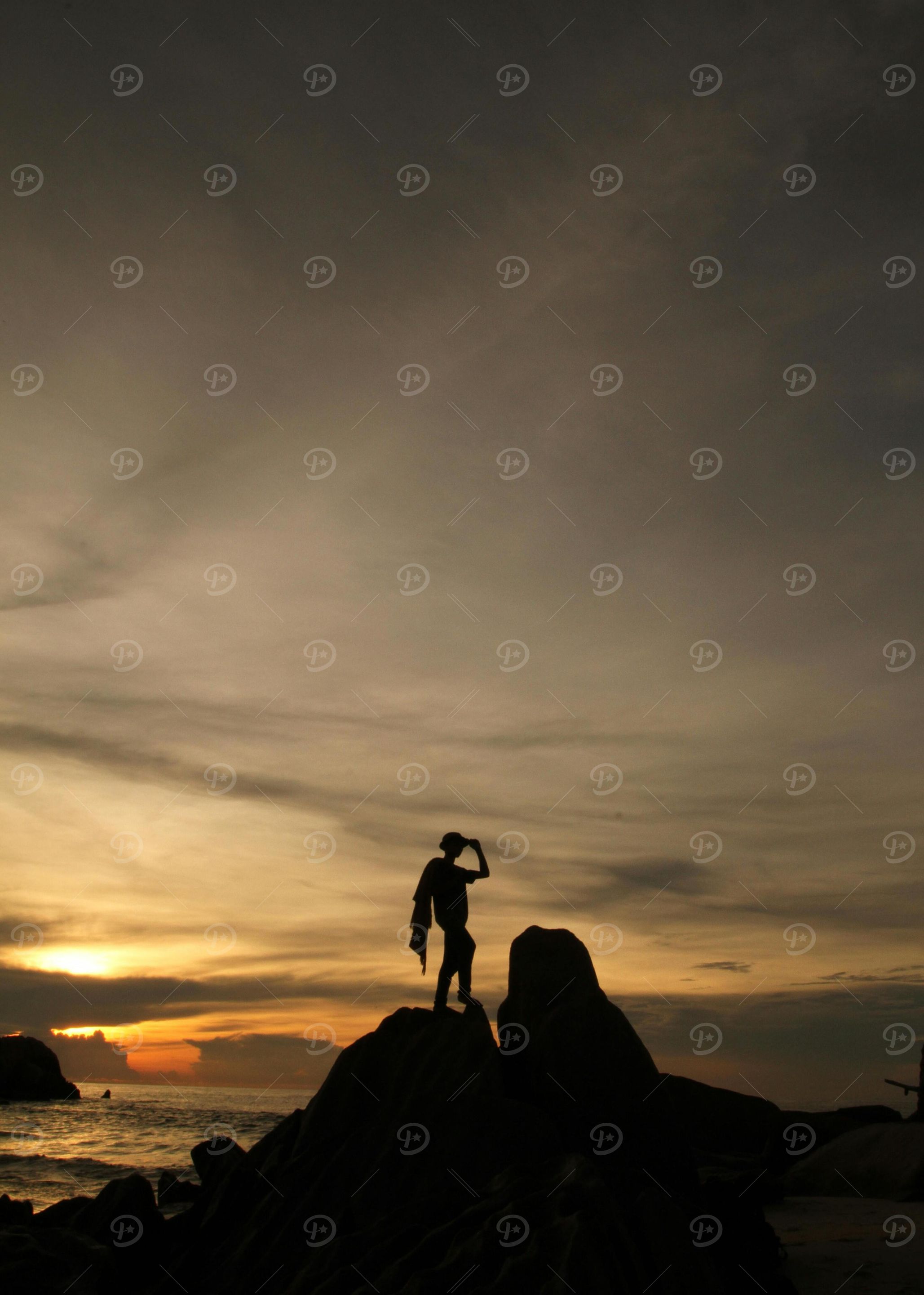 Silhouette at Sunset
