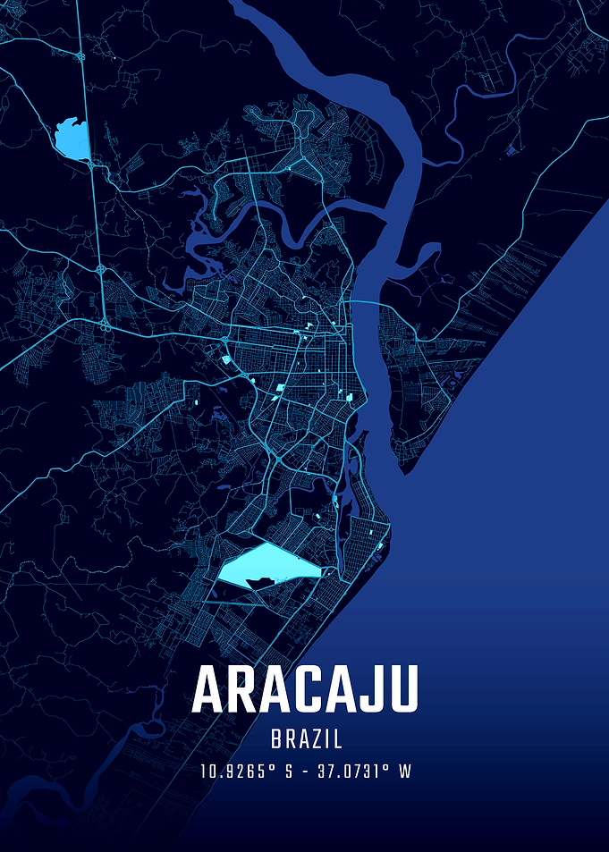 Aracaju Midnight City Map