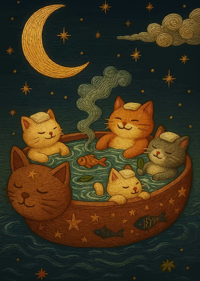 Cats in a Hot Tub
