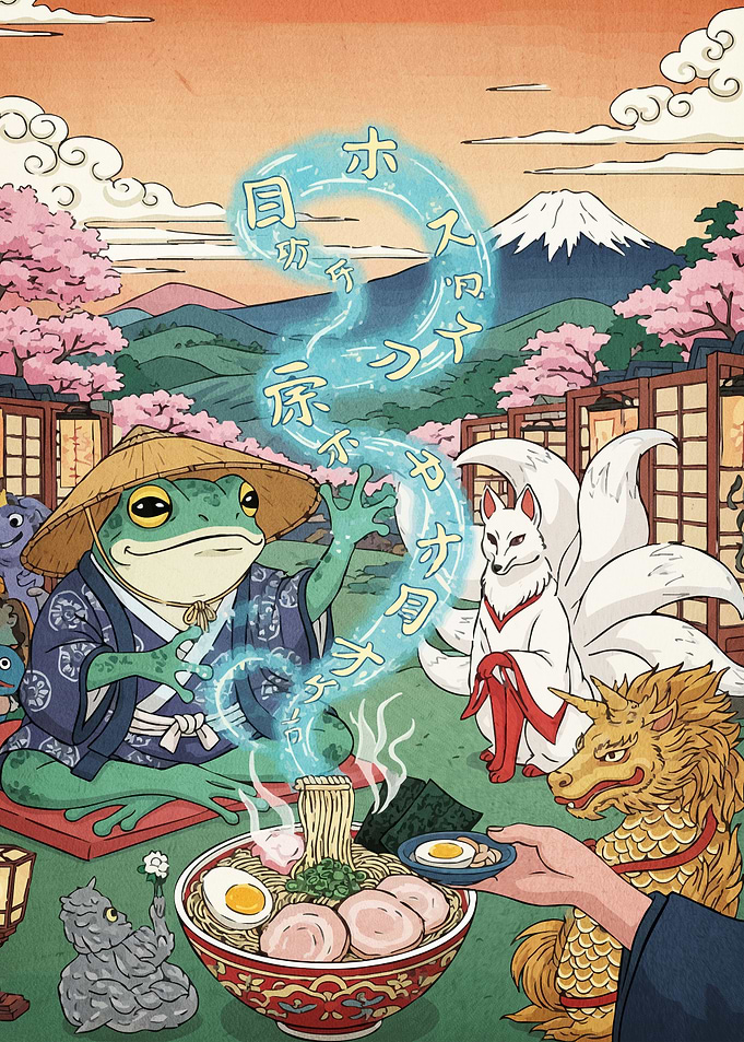 Japanese Folklore Ramen Feast