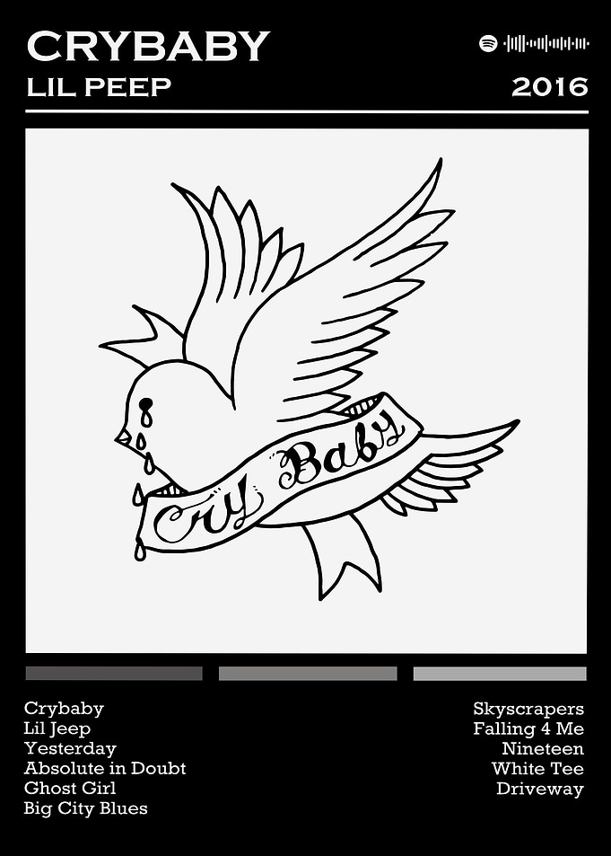 Lil Peep - Crybaby Album Cover