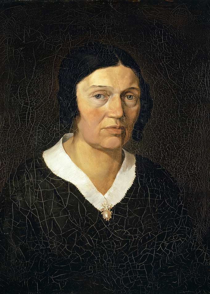 Portrait of a Woman in Black Dress