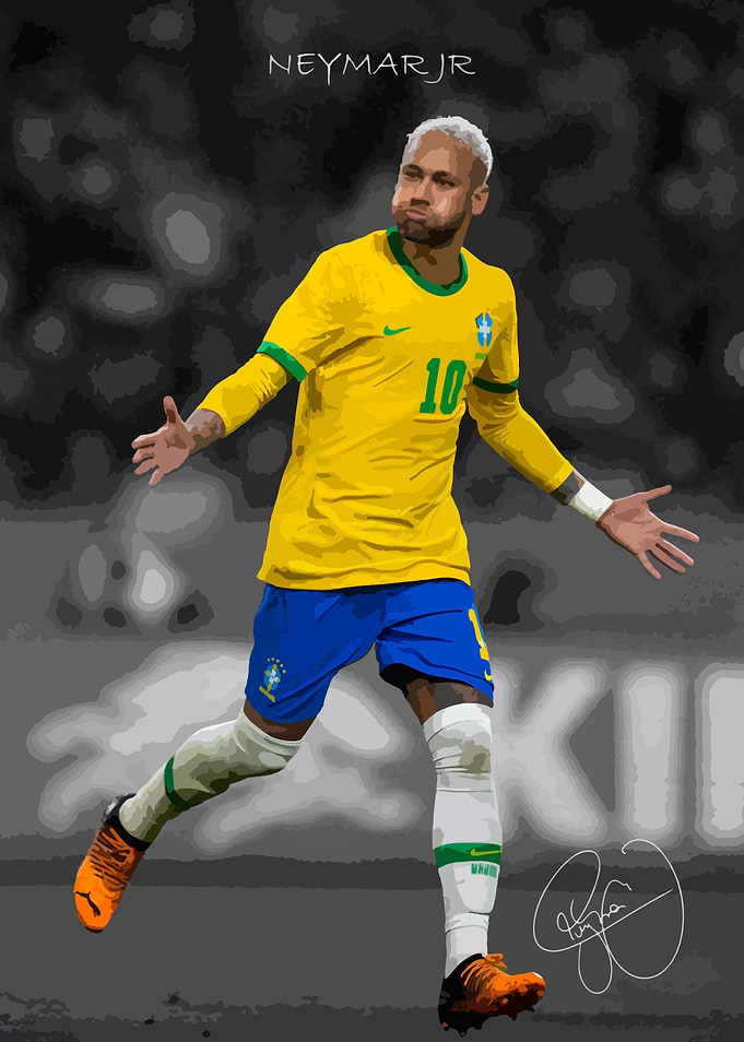 Neymar Jr. Portrait