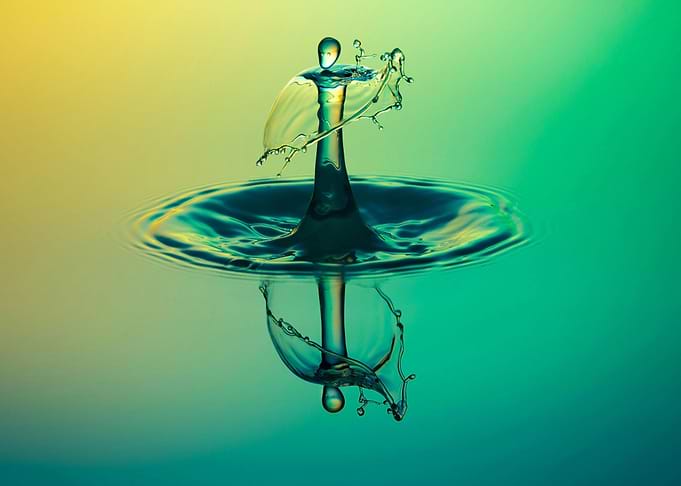 Water Drop Collision Photography