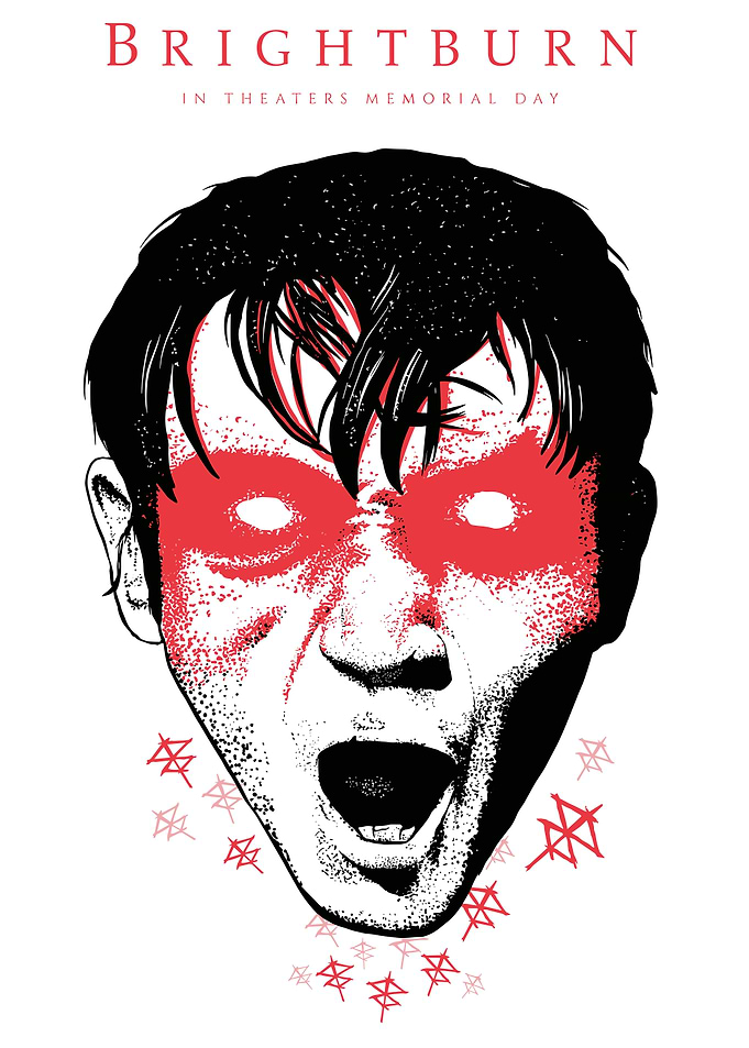Brightburn Movie Poster Illustration