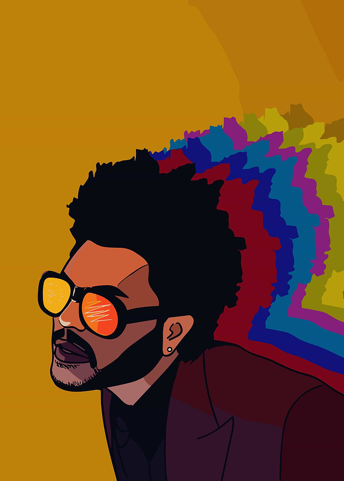 The Weeknd Portrait