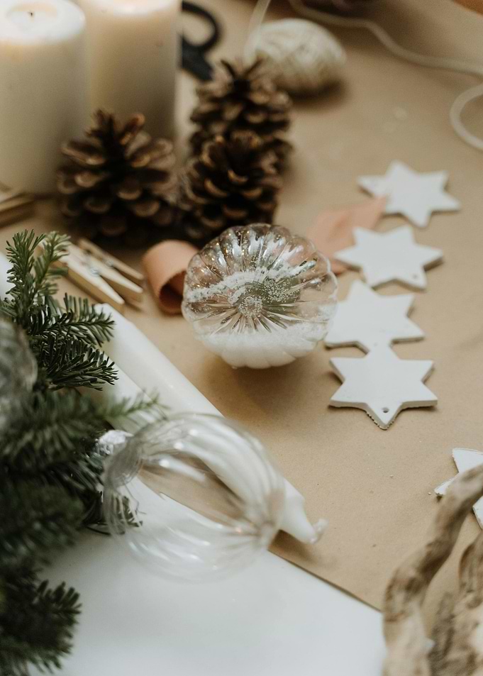 Christmas Decorations Still Life
