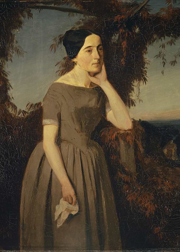 Portrait of a Woman in Nature