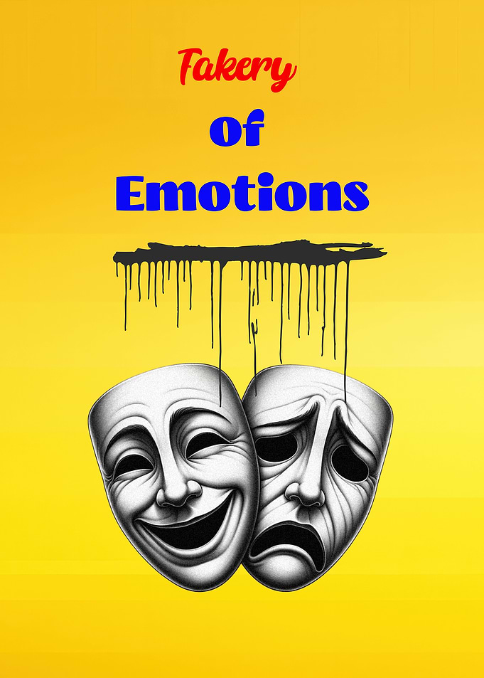 Fakery of Emotions: Masks and Drips