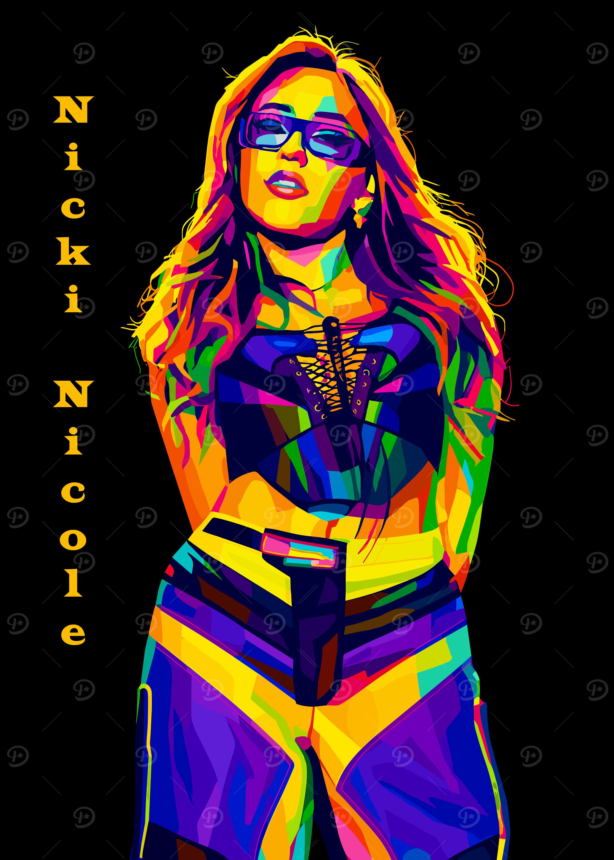 Nicki Nicole Pop Art Portrait