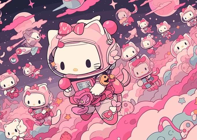 Hello Kitty in Space Adventure