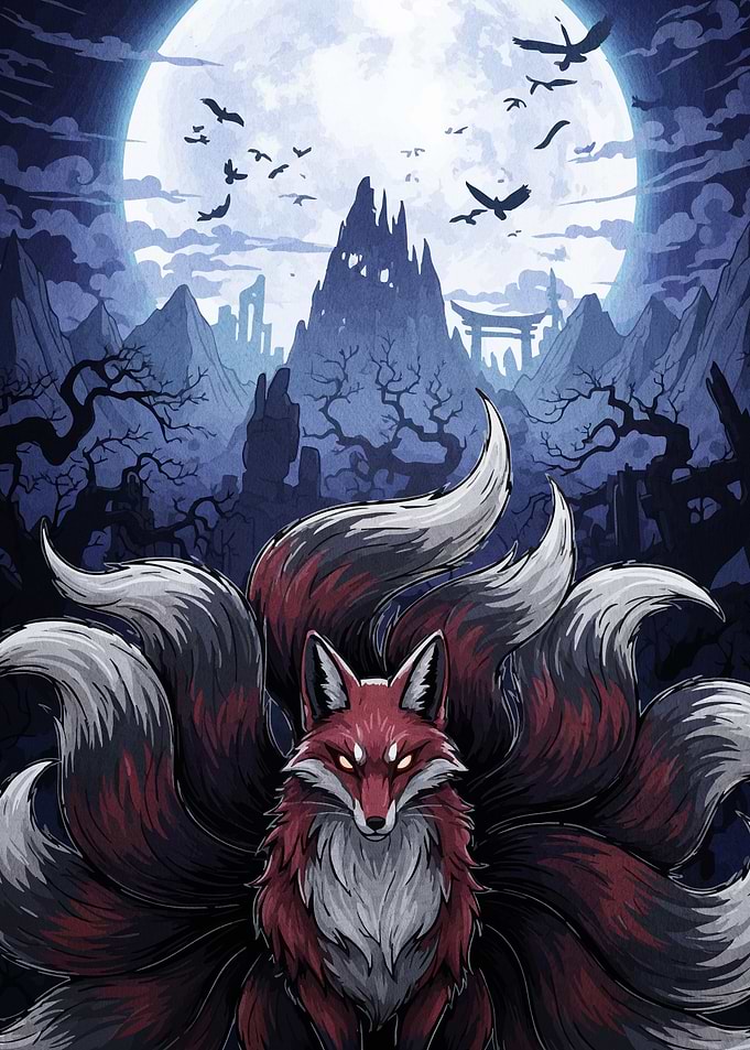 Nine-Tailed Fox Moonlight