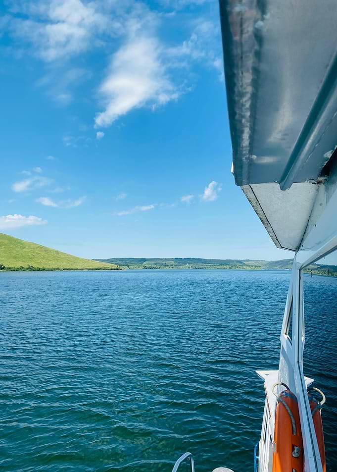 Boat trip on a sunny day