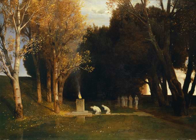 Autumnal Ritual Painting