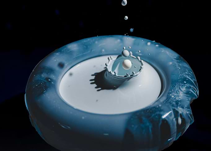Milk Drop Collision