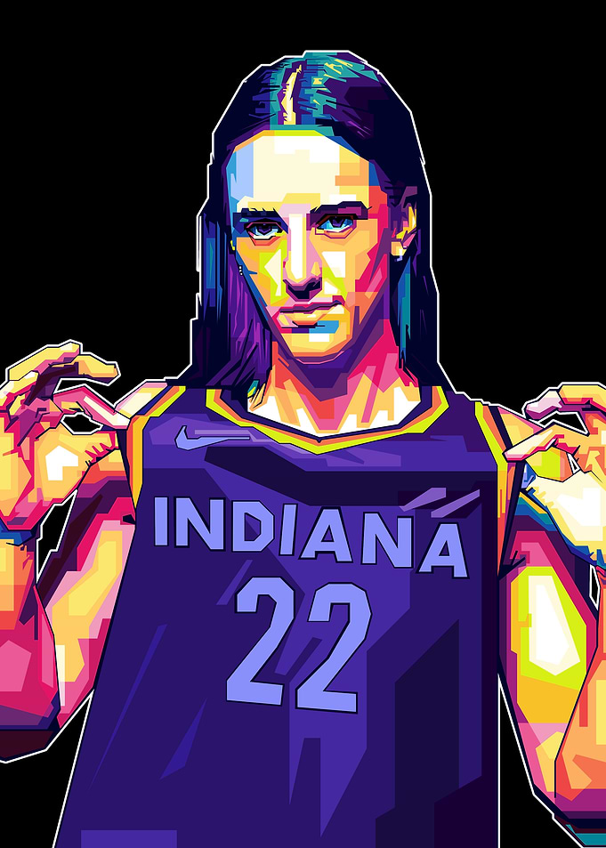 Caitlin Clark Pop Art