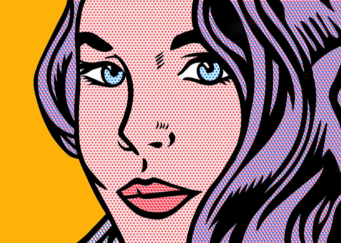 SEDUCTIVE GIRL | Guyhepner Richard Pettibone & Roy Lichtenstein
