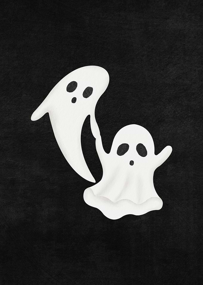 Playful Ghost Friends