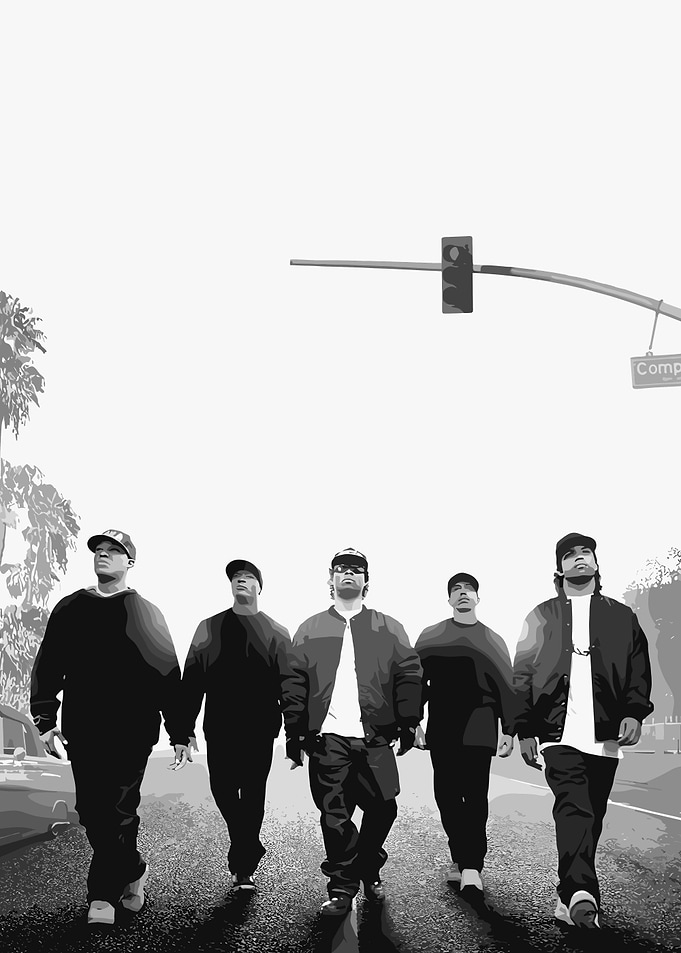 N.W.A. Walking in Compton