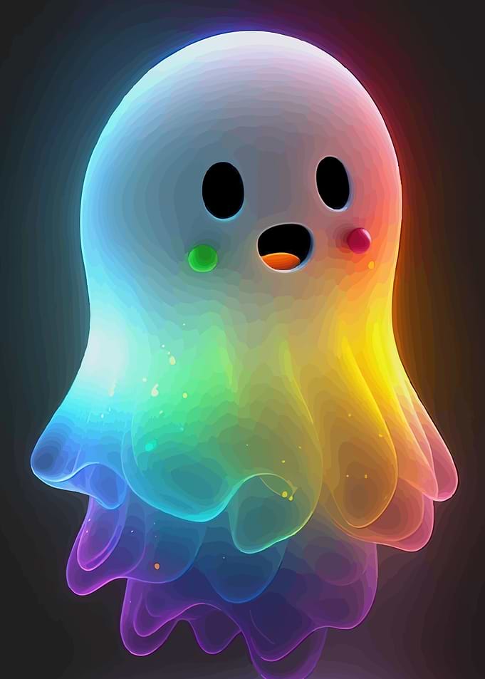 Rainbow Ghost