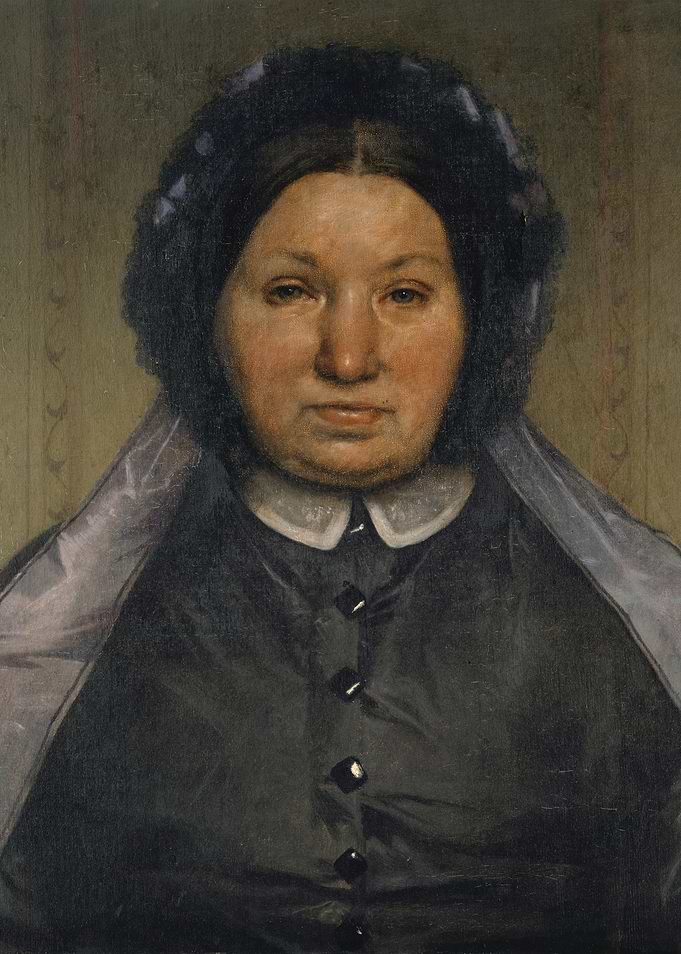 Portrait of a Woman in Black