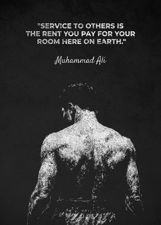 Muhammad Ali Service To Others Quotes