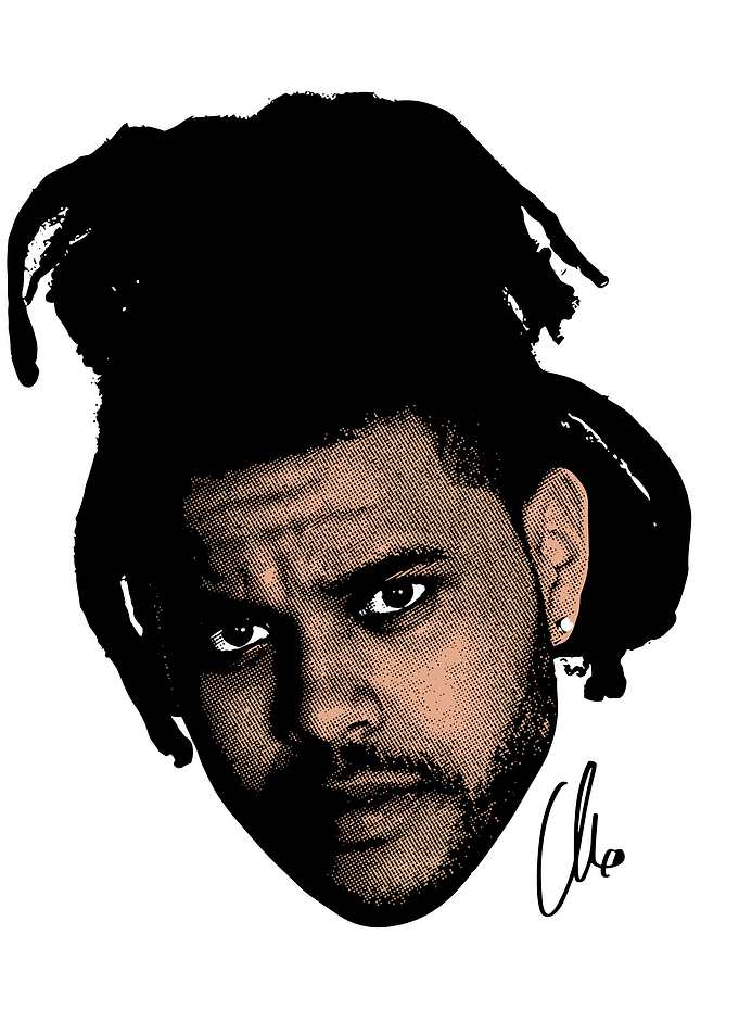 The Weeknd Portrait